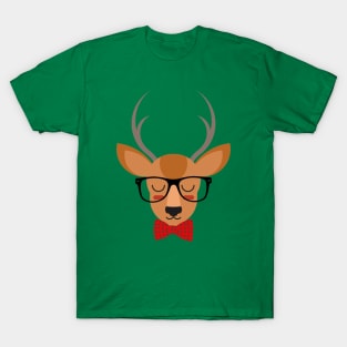 Hipster Deer T-Shirt